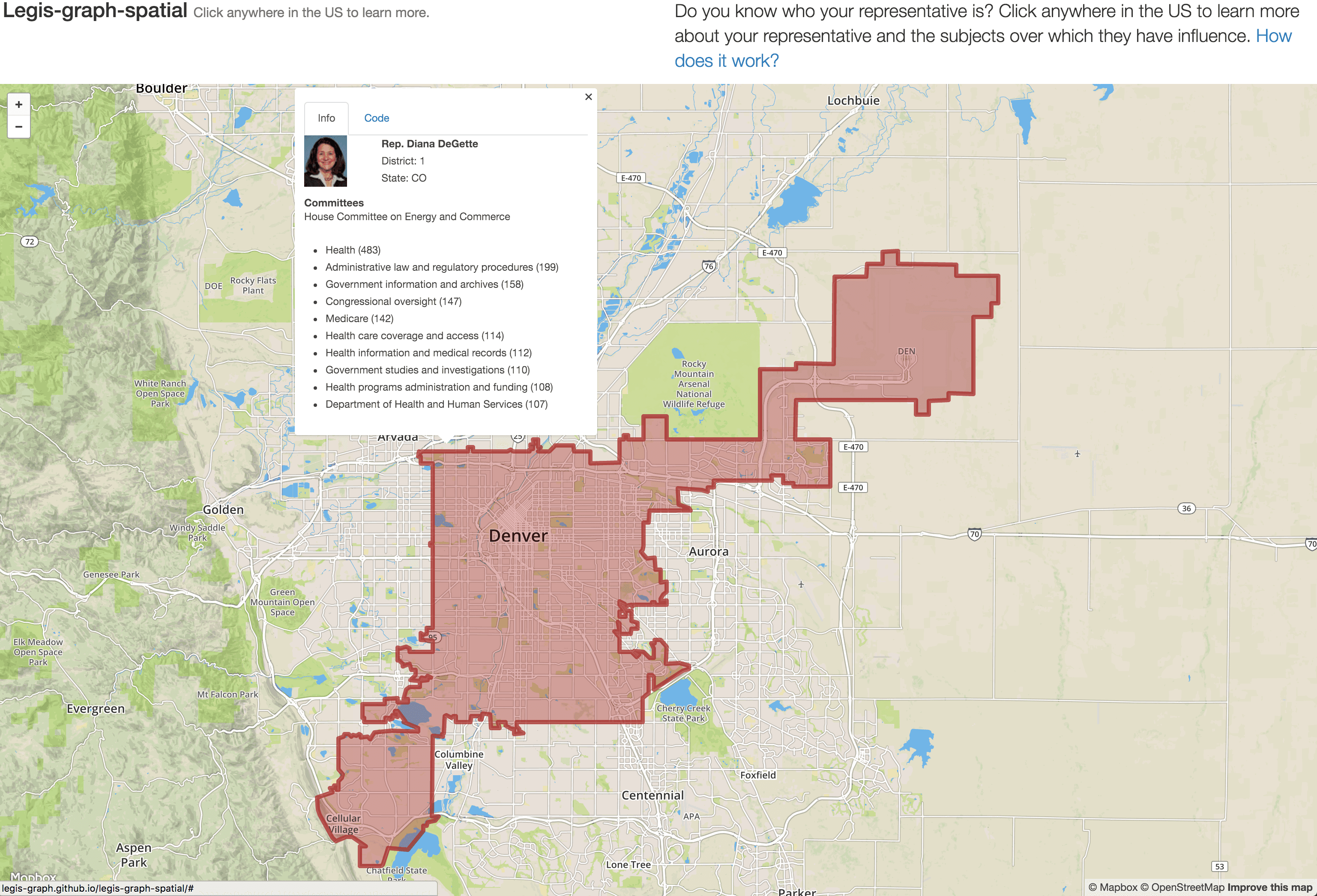 Adding Geospatial Indexing to legis-graph With Neo4j and Mapbox