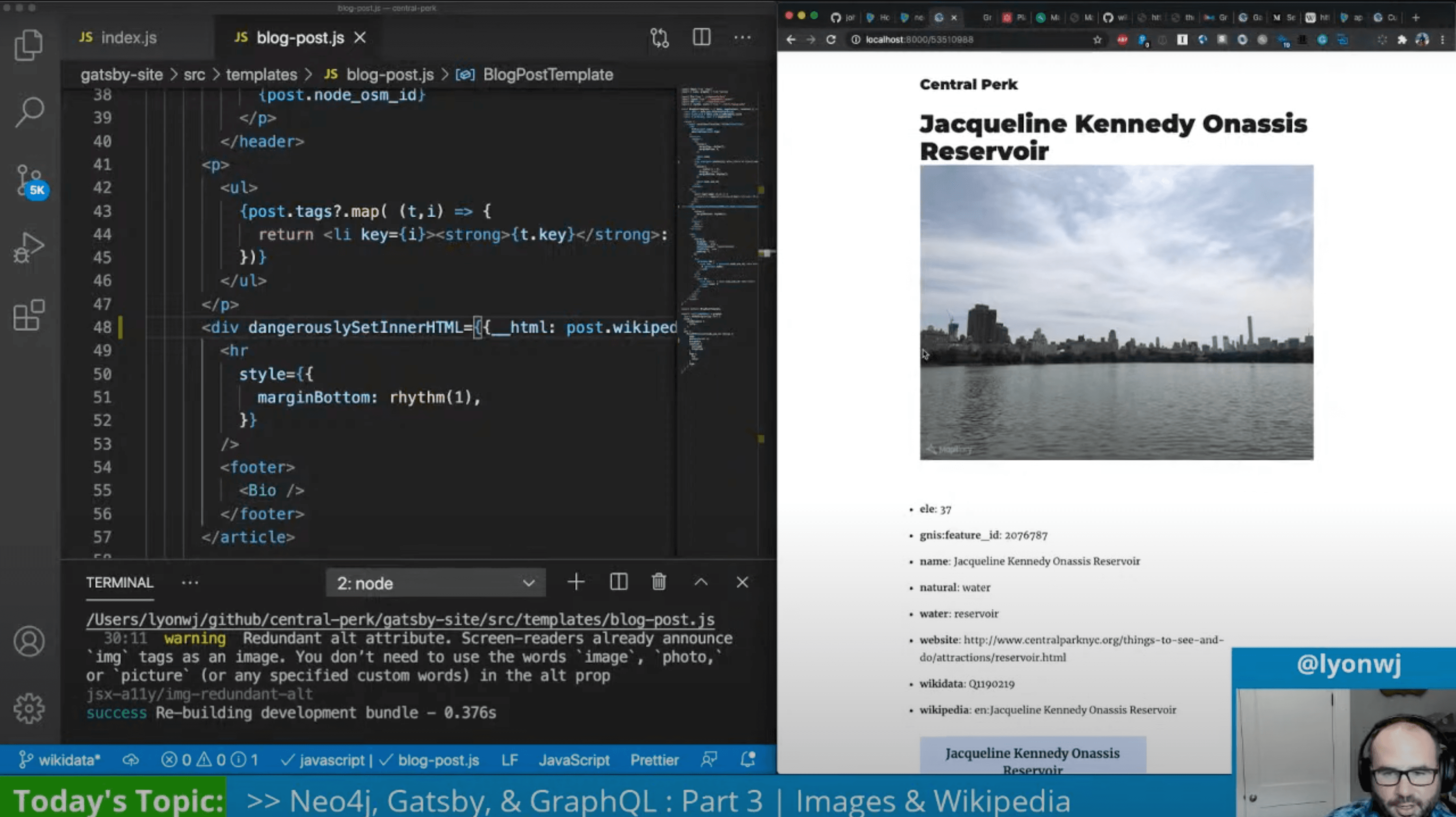 Images & Wikipedia Data w/ GraphQL