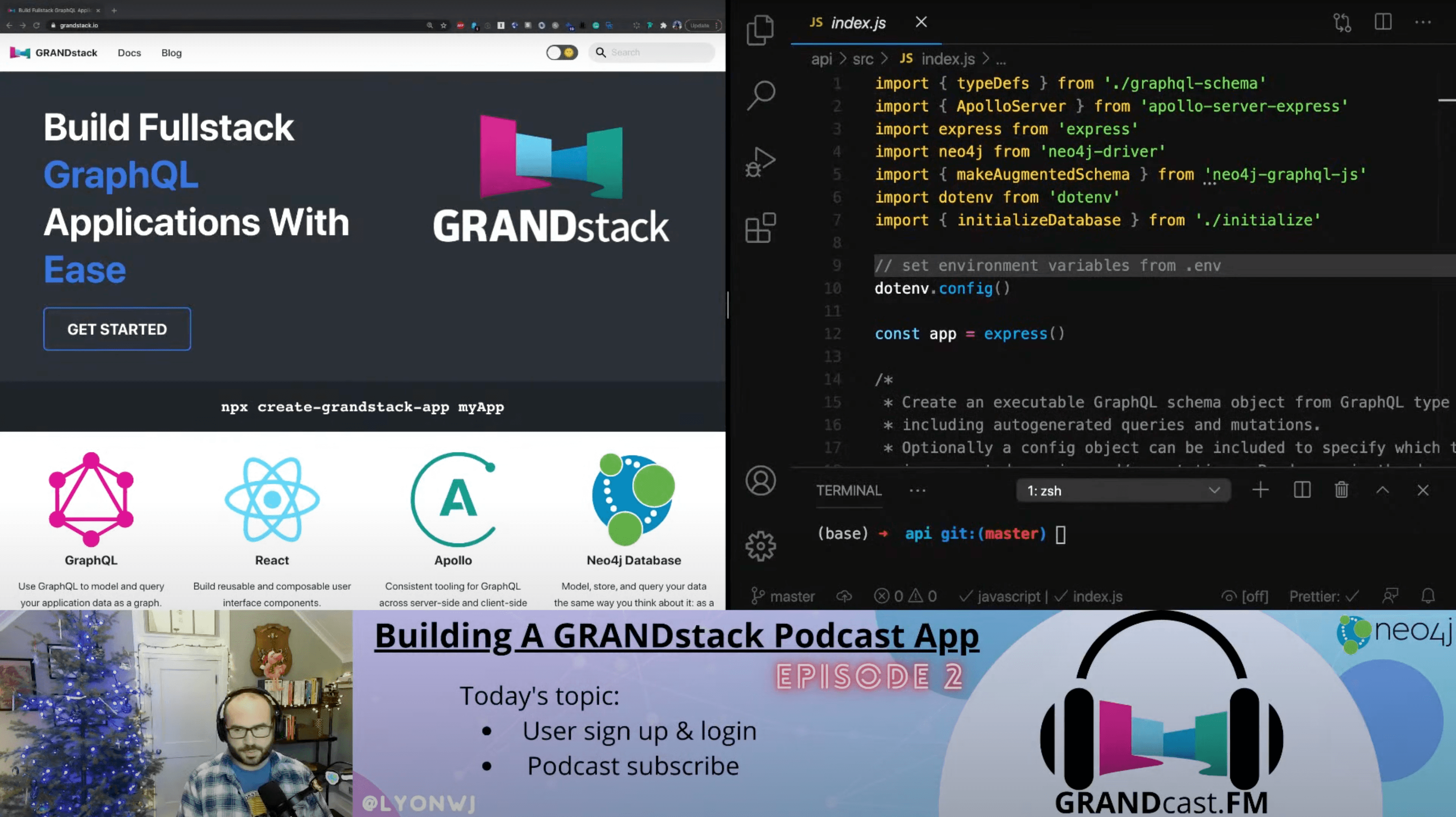 User Auth & Podcast Subscribe