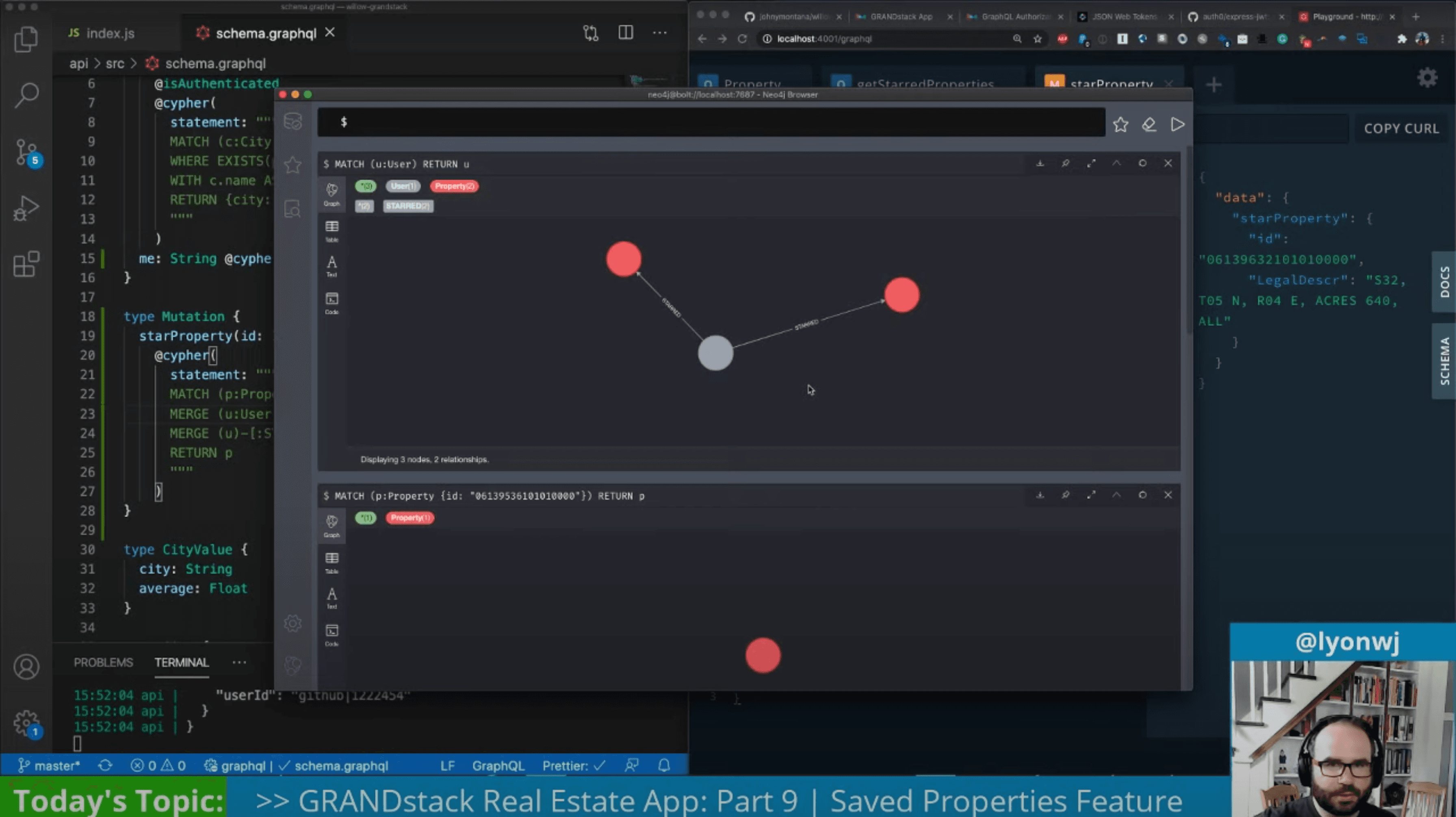 Adding A Saved Properties Feature